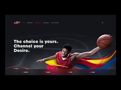 Redbull Landing Page