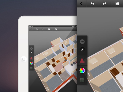 3D modelling App 3d ipad modelling ui