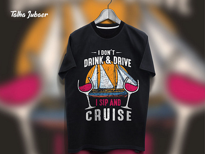 Cruise T-shirt Design 005 design illustration shirt mockup shirtdesign tshirt tshirt art tshirt design tshirtdesign tshirts typography vector