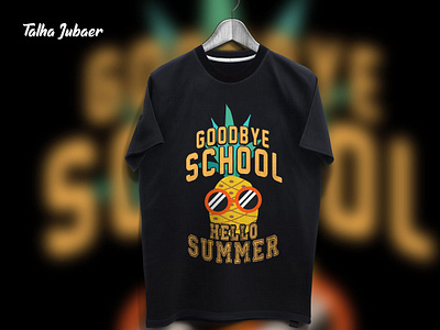 School Summer Tshirt Design 004 design illustration shirt mockup shirtdesign tshirt tshirt art tshirt design tshirtdesign tshirts typography vector