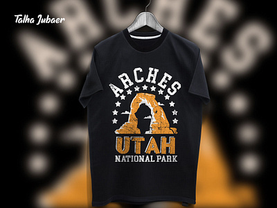 Utah National Park T Shirt Design