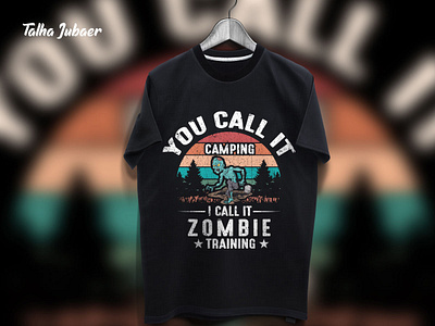 Zombie T Shirt Design 2