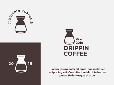 minimalist drippin coffee machine logo concept - rejected badge logo bartender branding cafe logo coffee coffee shop design dripping graphic graphic design icon illustration logodesign logotype minimalist logo responsive design responsive logo rounded ui vector