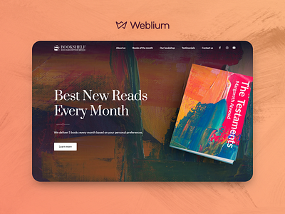 Book subscription service template