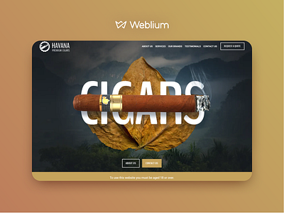 Cigar company template