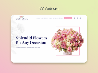 Floral studio template