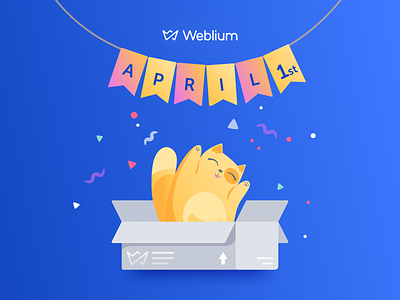 April Fool's Day design website builder