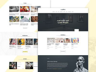 Gallery Website Template ai beautiful dark gallery gallery art light theme template design uidesign ux webdesign weblium website builder