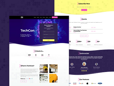 Event Website Template