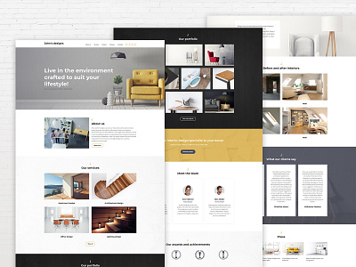 Interior Design Website Templates interior design ideas template design weblium website template website templates