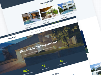 Real Estate Agency Website Template