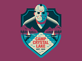 CAMP CRYSTAL LAKE badge by Salmorejo Studio on Dribbble