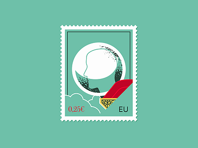 Mysterio postage stamp