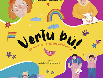 Vertu Þú - children's book childrens book illustration childrens books icelandic illustrator published