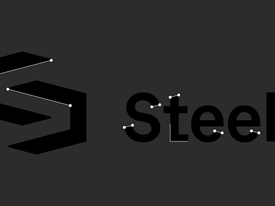 Steelvent lakosi logo logotype steel symbol