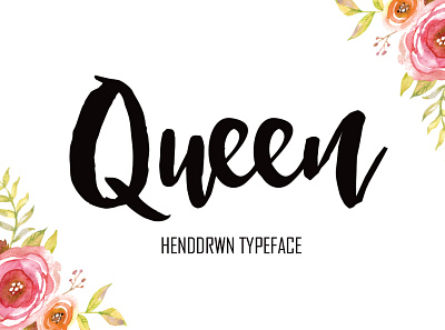 Queen Font Script calligraphy design font design font script fonts letterhead signature t shirt typeface typography