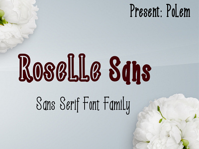 Roselle Font Family calligraphy design font design font script fonts illustration letterhead logo signature typeface