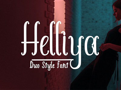 Helliya Font branding calligraphy design font design font script fonts illustration letterhead logo news poster signature t shirt typeface typography