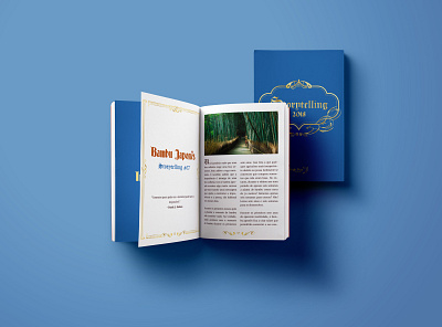 Storytelling Books book design editorial design indesign