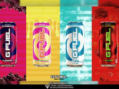 GFuel Shaker Advertisement by Armsy on Dribbble