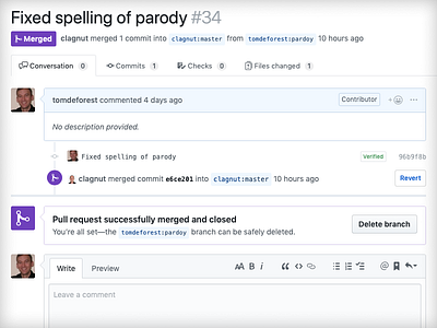 Web Typography pull-request git github typography