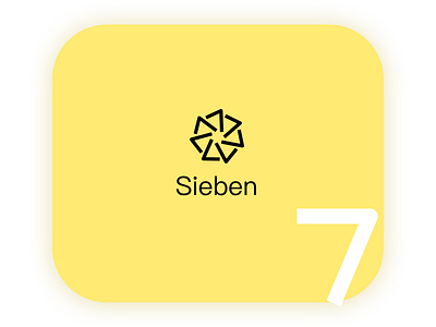 Sieben Logo design logo