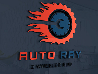 Auto Wheels adobe illustrator adobe photoshop logo logodesign