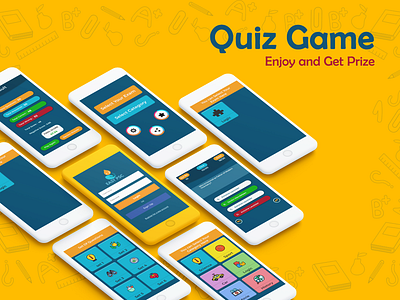 Quiz Game Application UI android app ui android application ui awesome application quiz app quiz application quiz application ui