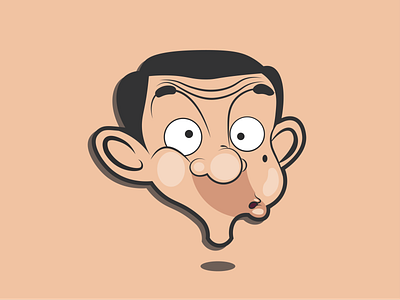Who loves Mr. Bean? adobe colour design dribbble icon illustration illustrator london minicooper minimal mrbean vector