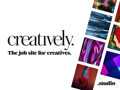 Creatively - The job site for creatives. creatively logo