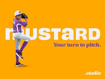 Mustard - Your turn to pitch logo mustard
