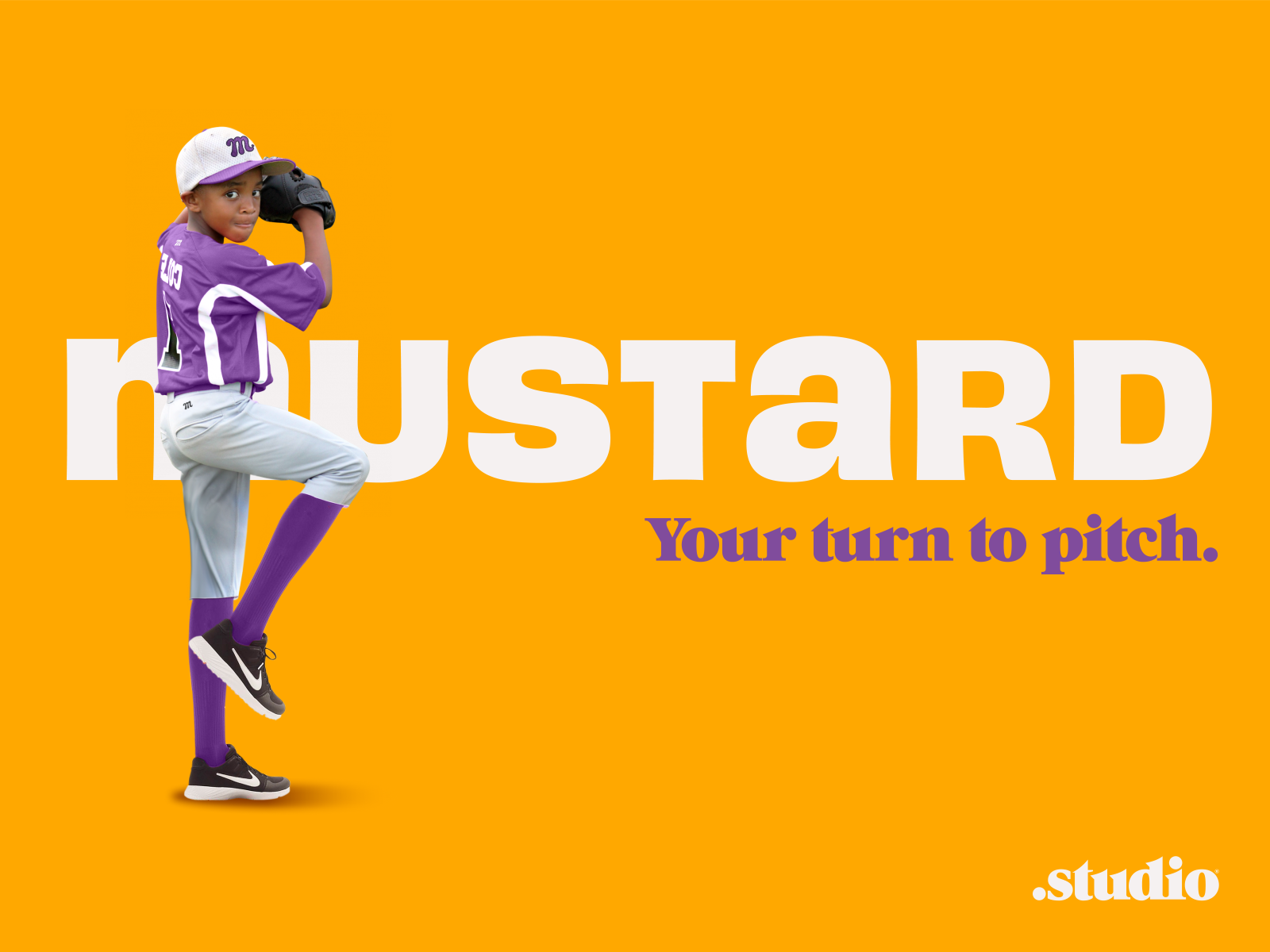 Mustard Your turn to pitch by Rob Palmer Branded7 for Studio on