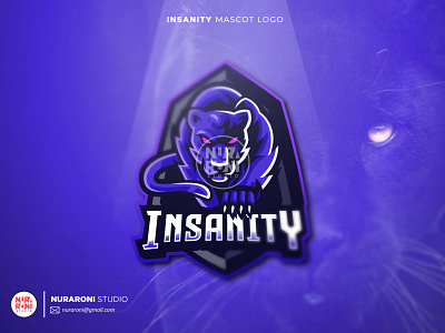 INSANITY MASCOT LOGO