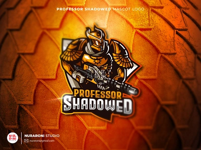 PROFESSOR SHADOWED MASCOT LOGO cartoon cartoon character character design esport esport logo esport team game logo gaming illustration logo logo maker logotype mascot mascot design mascot esport twitch vector