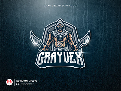 GRAY VEX MASCOT LOGO cartoon cartoon character character design esport esport logo game logo gaming illustration logo logo design logo maker mascot mascot design mascot logo twitch vector