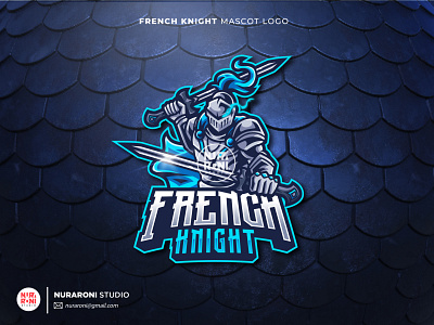 FRENCH KNIGHT MASCOT LOGO cartoon cartoon character character design esport esport logo french game logo gamers gaming illustration logo logo maker mascot mascot logo sportlogo streamers twitch ui vector