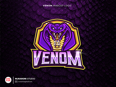 VENOM MASCOT LOGO cartoon cartoon character character cobra design esport esport logo gamers gaming illustration logo logo inspirations logo maker mascot mascot logo sport logo twitch vector venom youtube