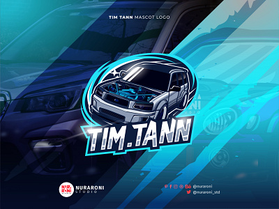 Tim.Tann - Subaru Forester Custom Car Mascot Logo 🚗