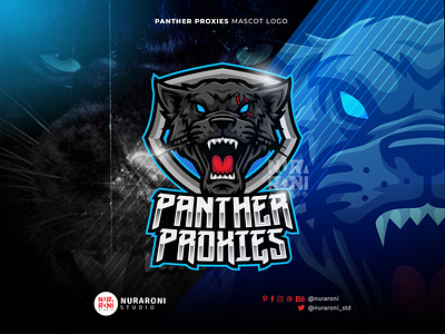 Panther Proxies ⚡⚡ - Animal Mascot Logo