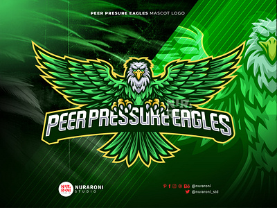 Peer Pressure Eagles 🦅🦅 - Animals Mascot Logo animation bird branding cartoon character eagle eagle esports eagle logo eagle mascot esport esports esports logo gaming graphic design illustration logo logo design mascot mascot logo vector