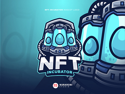 NFT Incubator 🥚🥚 - Custom Mascot Logo cartoon character design esport esports esports logo gaming gaming logo illustration logo logo design mascot mascot logo nft nft incubator streaming streams vector