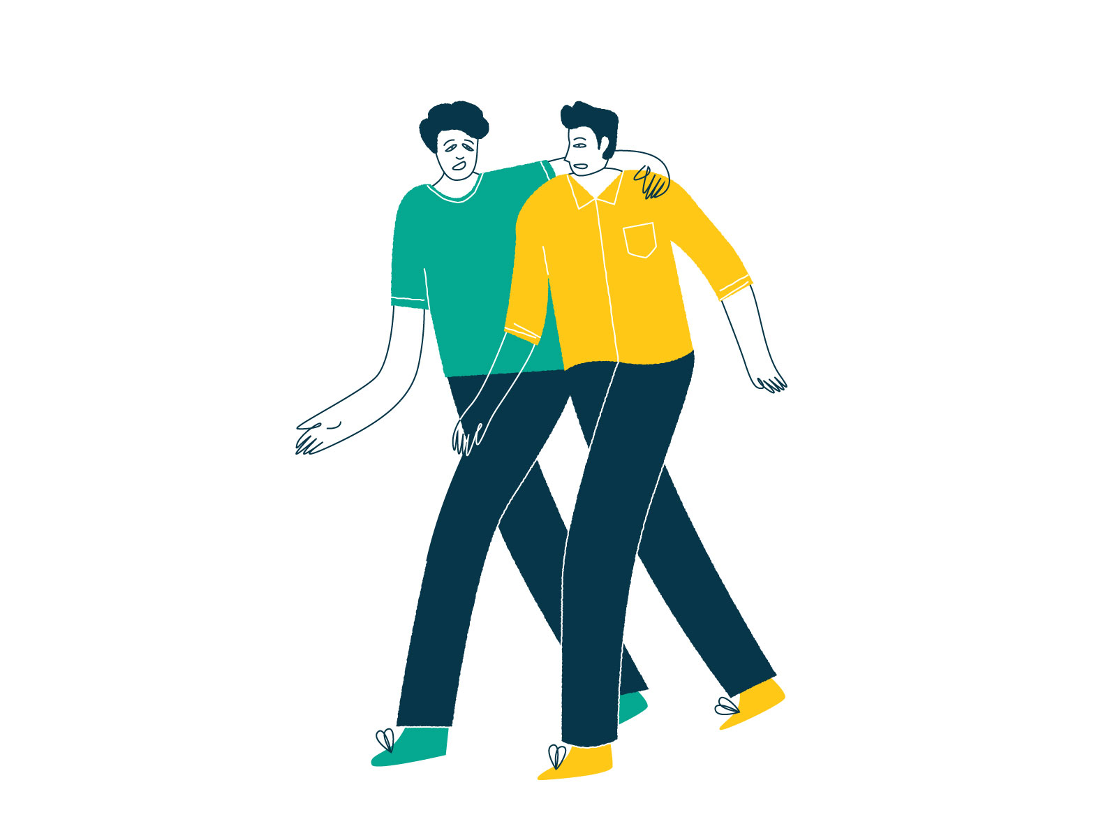 Walk by Anand A P on Dribbble