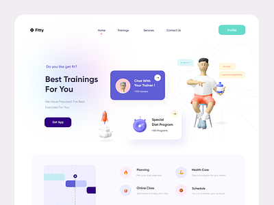Fitty Landing Page