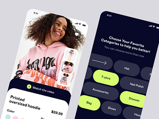 Fashion Ecommerce Application by Izmahsa for Bolddreams on Dribbble