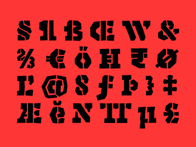 Enemy Typeface