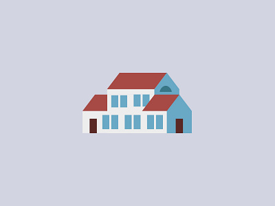 Bienvenue à Providence — Illustration Detail house illustration minimal