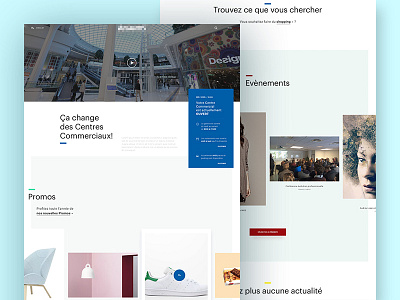 Mall website ecommerce grid mall minimal sliders typography webdesign