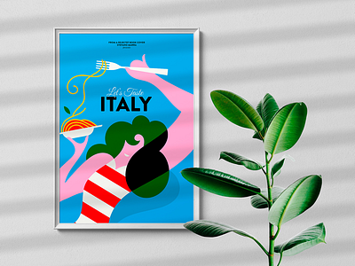 Let’s taste Italy design illustrations minimal stefanomarra vector illustrations