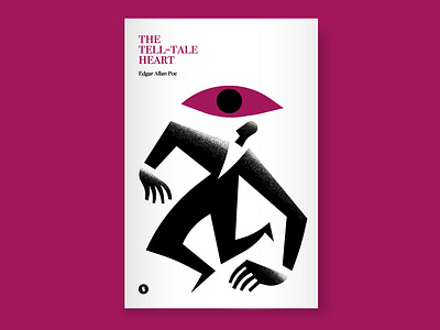 The tell-tale heart, an horror story by Edgar Allan Poe book book cover designer edgarallanpoe illustrations illustrator italian series story