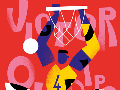 The illustrated series about the Nba awards continues! basketball bucket dunking illustrated series illustrators kia nba nbaawards nike basketball stefano marra